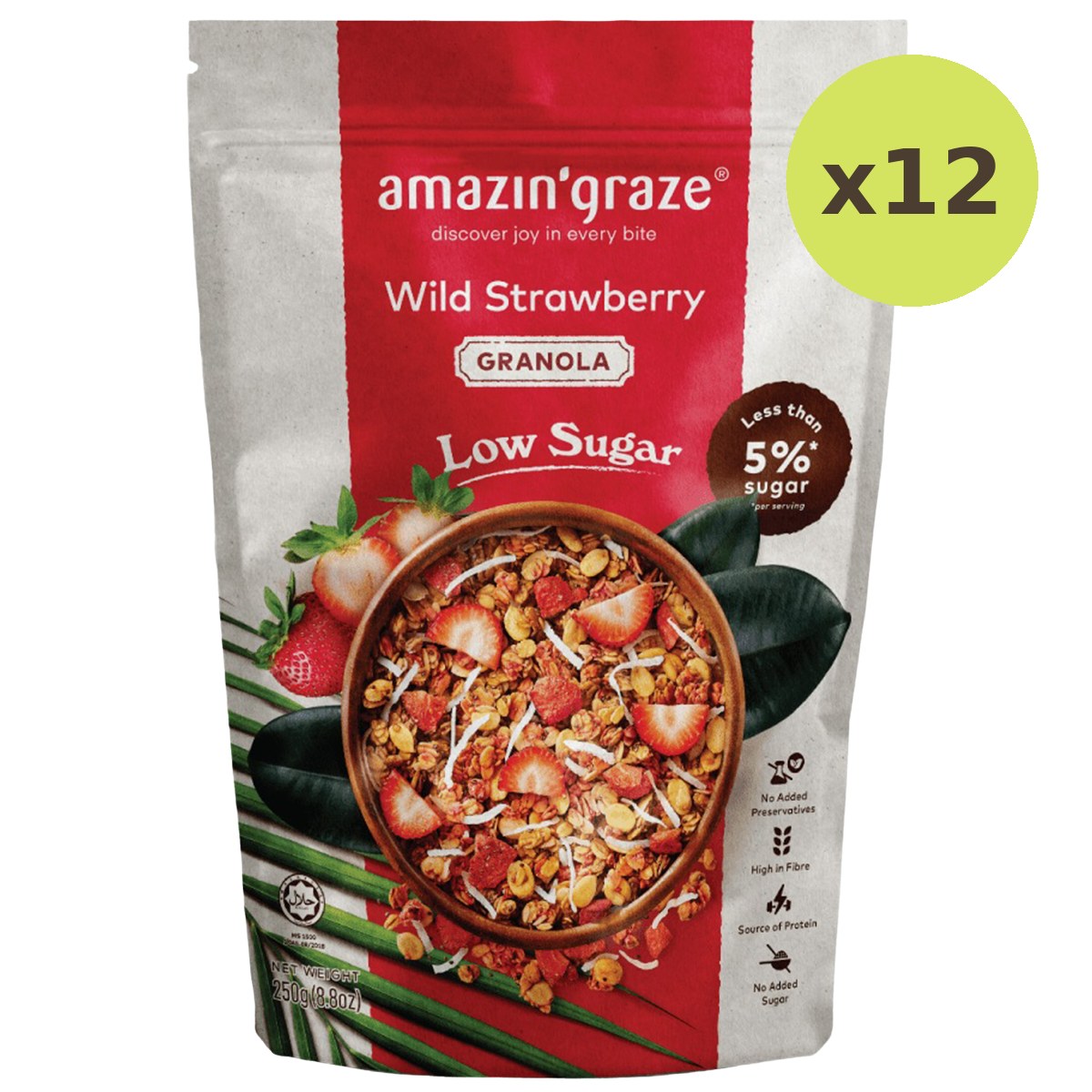 Amazin'Graze Strawberry Granola - image 3