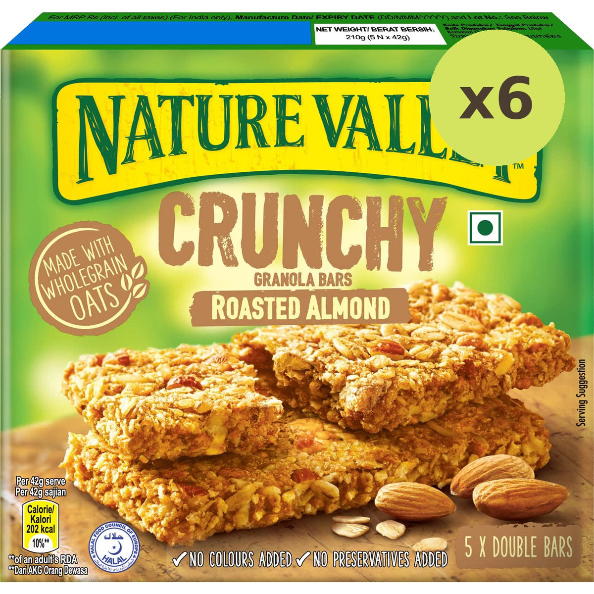 Nature Valley Roasted Almond Crunchy Granola Bars - image 2