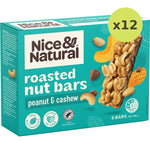 Nice & Natural Roasted Nut Bars Peanut And Cashew - image 6