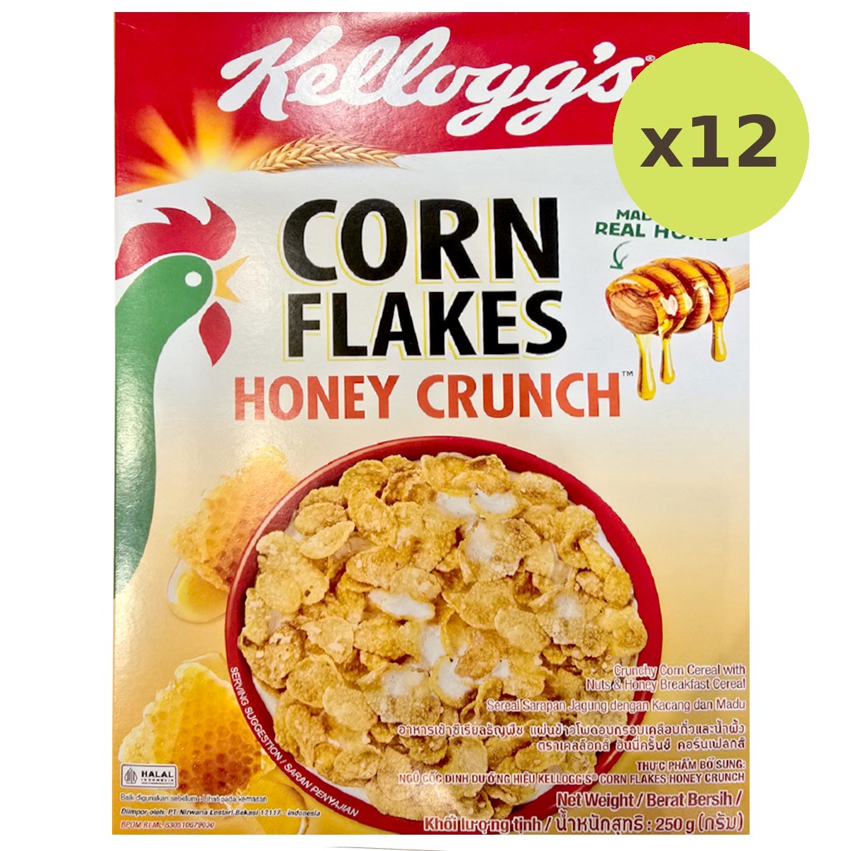 Kelloggs Honey Crunch Corn Flakes - image 4
