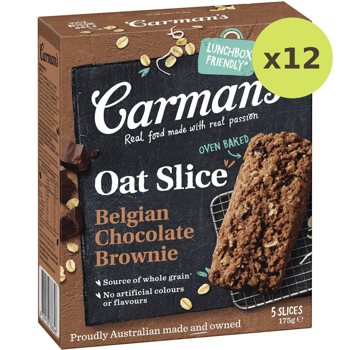Carman's Oat Slice Begian Choc Brownie - image 6