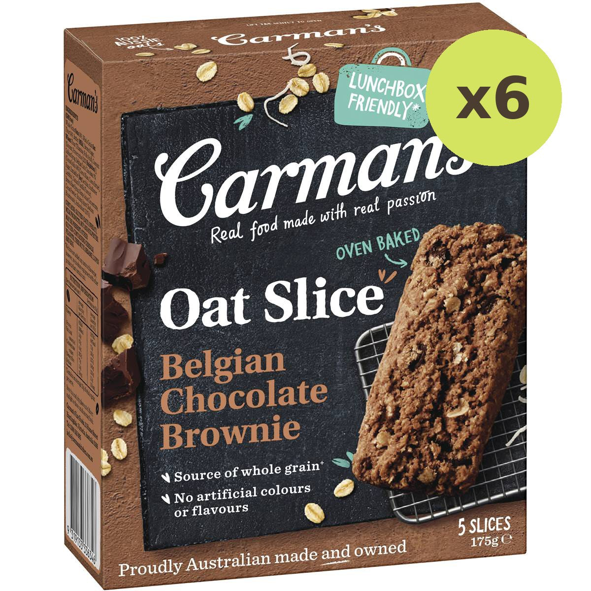 Carman's Oat Slice Begian Choc Brownie - image 5