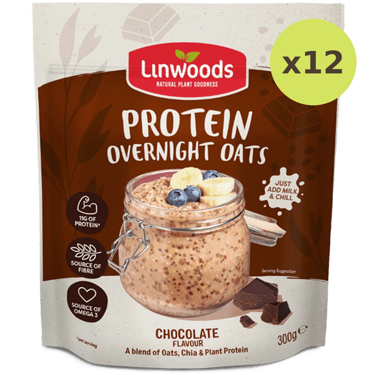 Linwoods Chocolate Protein Overnight Oats - image 6