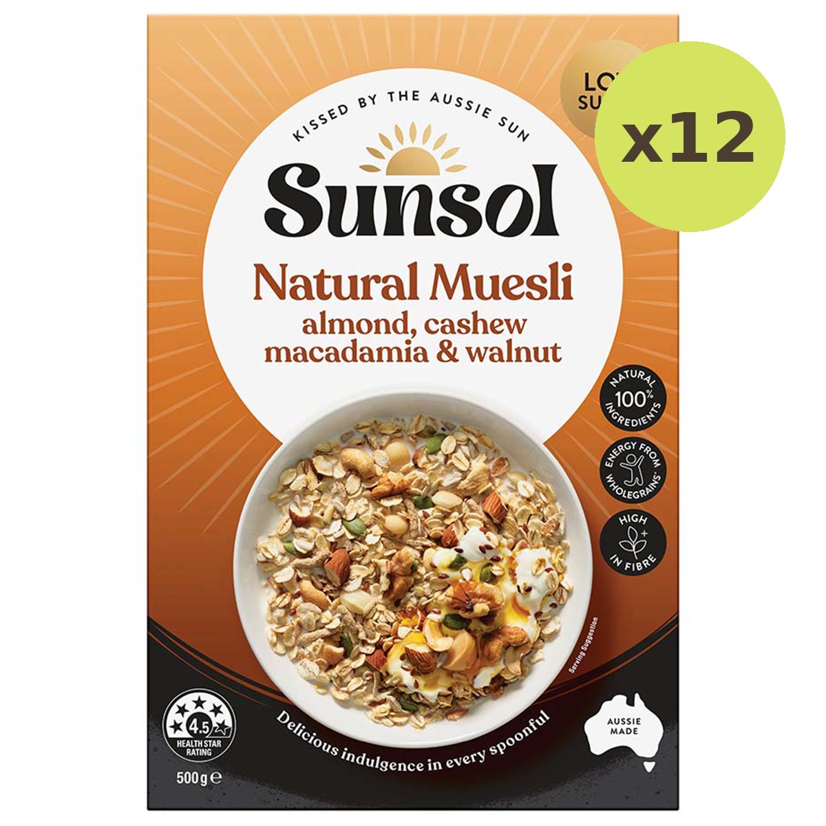Sunsol Nut Lovers Blend Natural Muesli - image 5