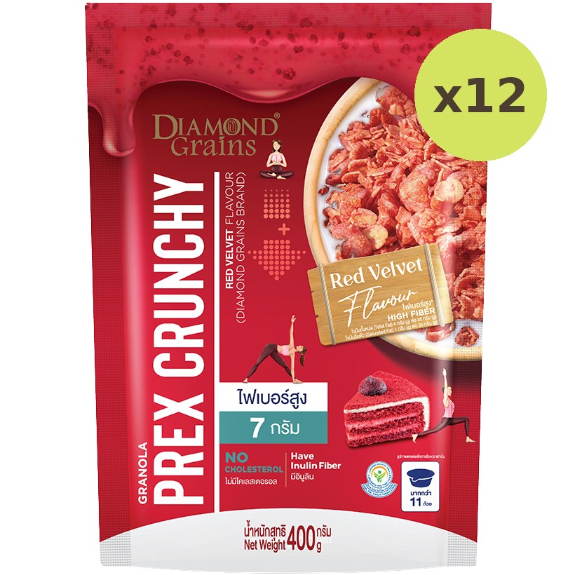 Diamond Grains Granola Prex Crunchy Red Velvet - image 4