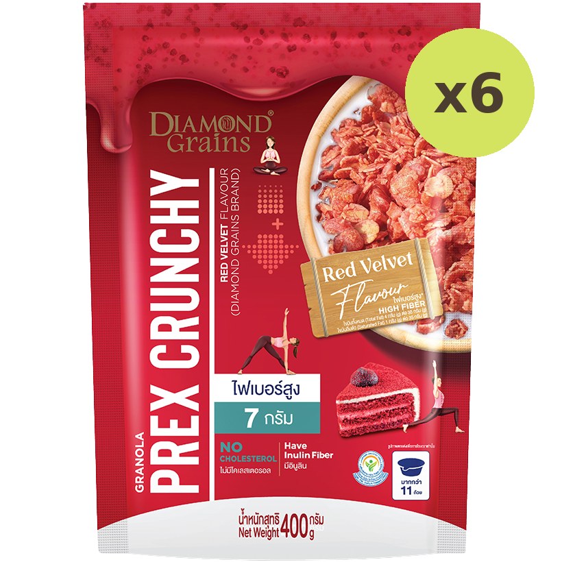Diamond Grains Granola Prex Crunchy Red Velvet - image 3