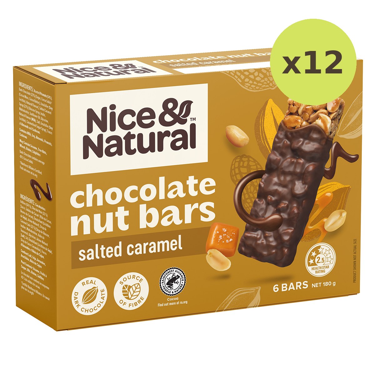 Nice & Natural Nut Bar Salted Caramel - image 4