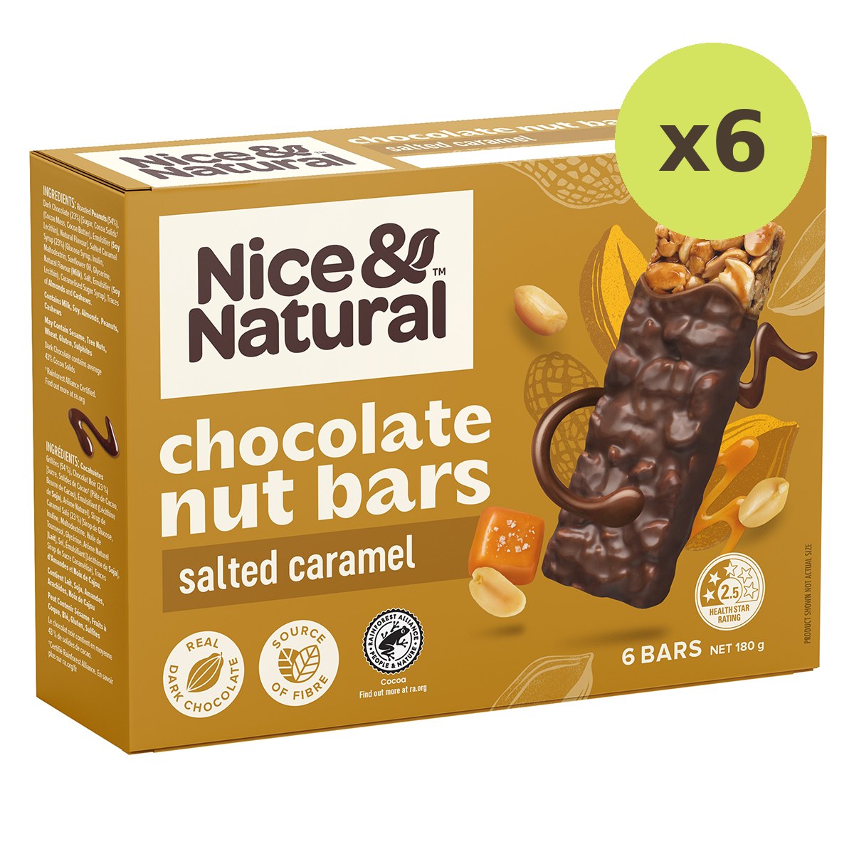Nice & Natural Nut Bar Salted Caramel - image 3