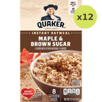Quaker Instant Oatmeal Maple And Brown Sugar - image 4
