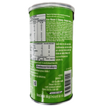 Pringles potato chips with sour cream and onion flavor in a can, showcasing crispy snack chips with green and white seasoning.