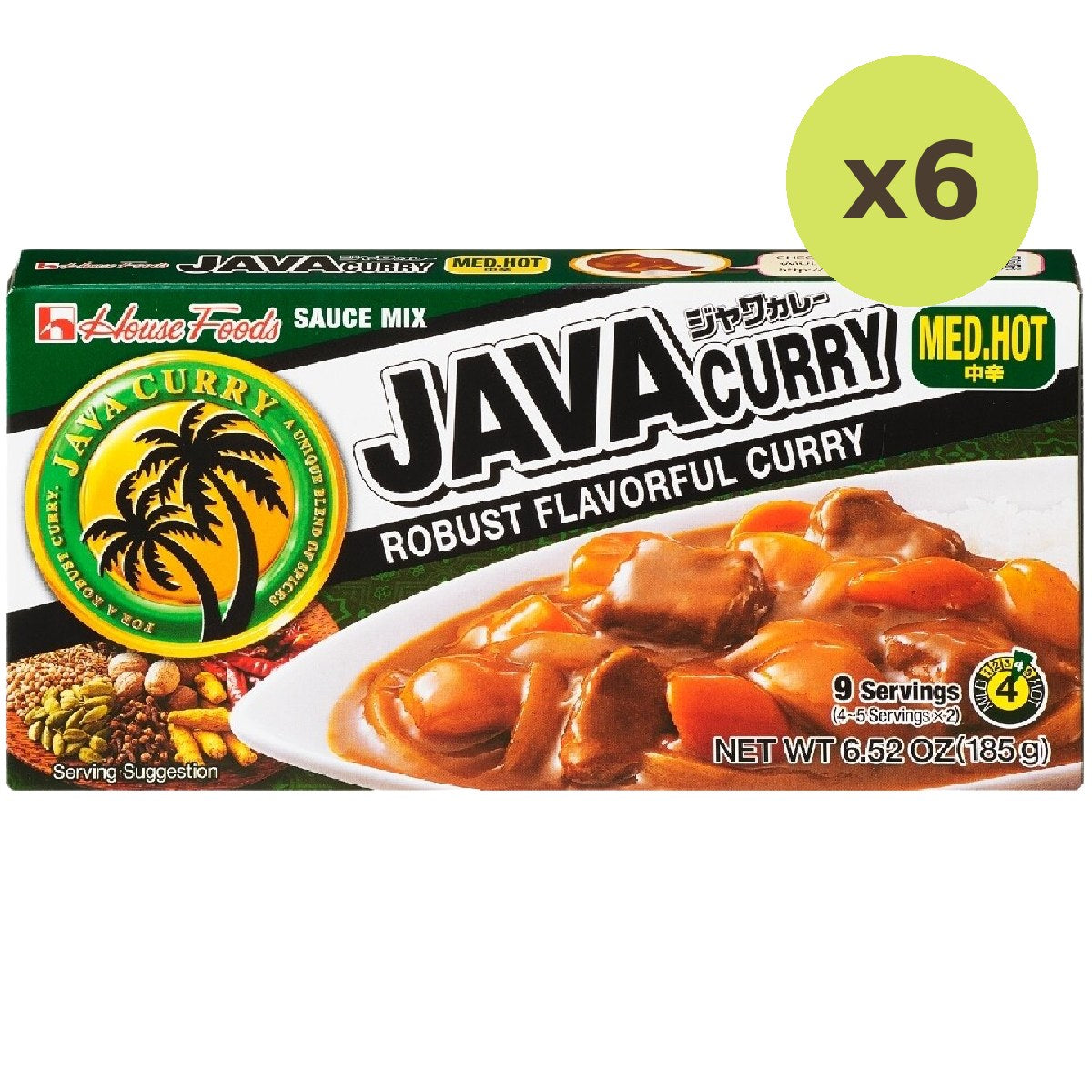 House Java Curry Medium Hot Sauce Mix - image 2
