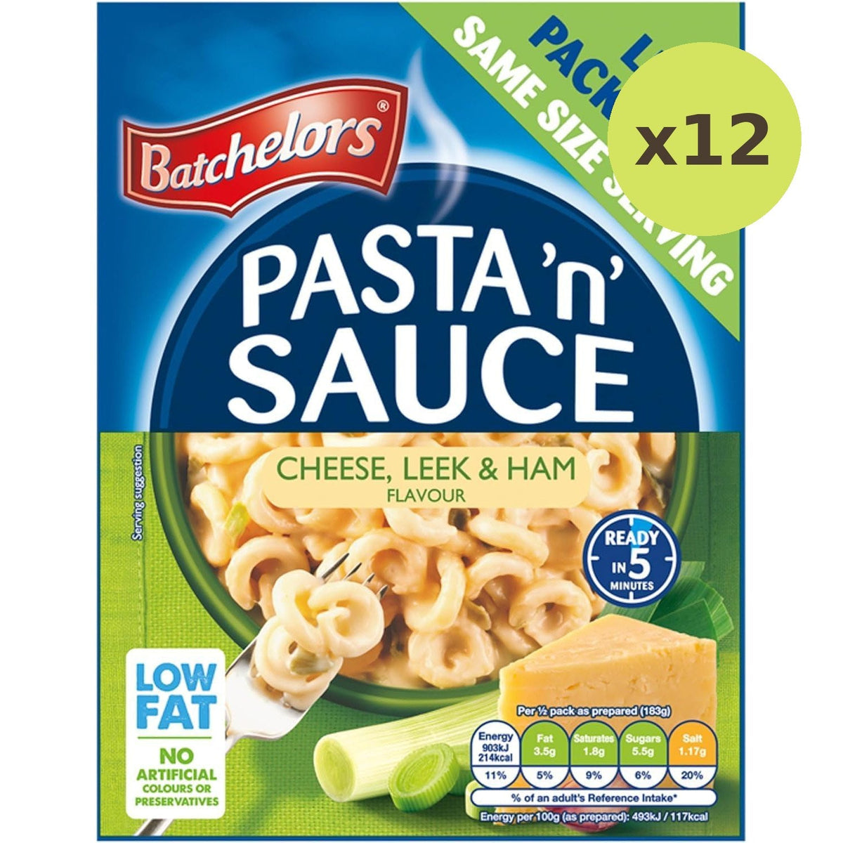 Batchelors Pasta Sauce Cheese Leek & Ham Flavour - image 5