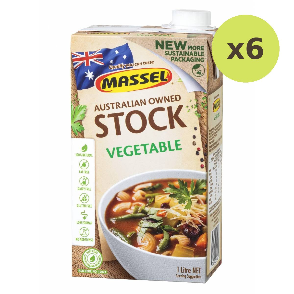Massel Organic Liquid Stock Vegetable - image 2