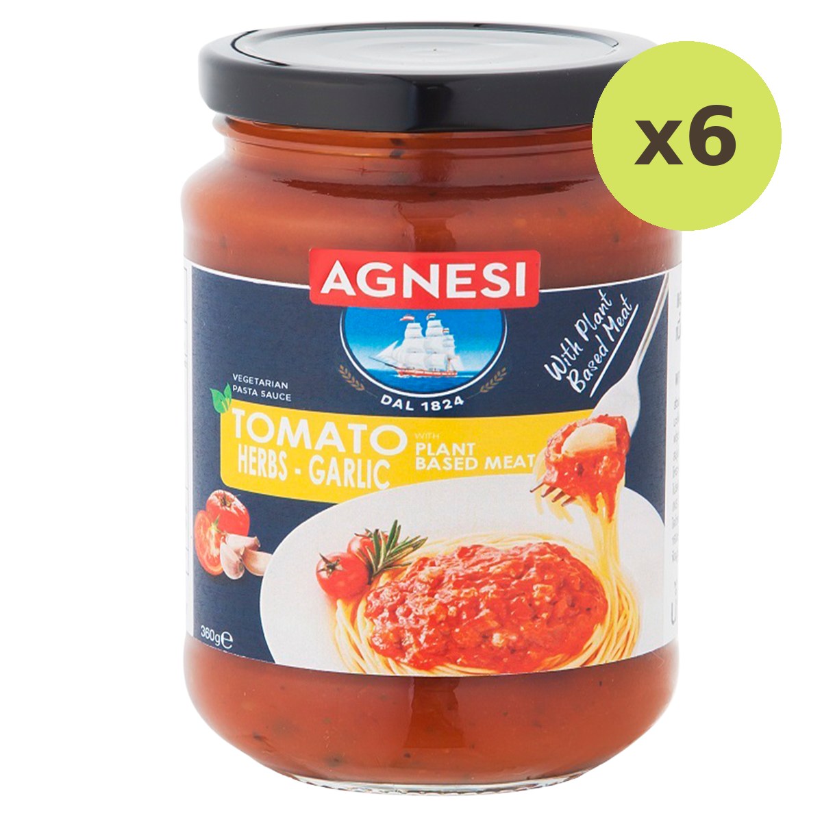 Agnesi Pasta Sauce Garlic - image 2