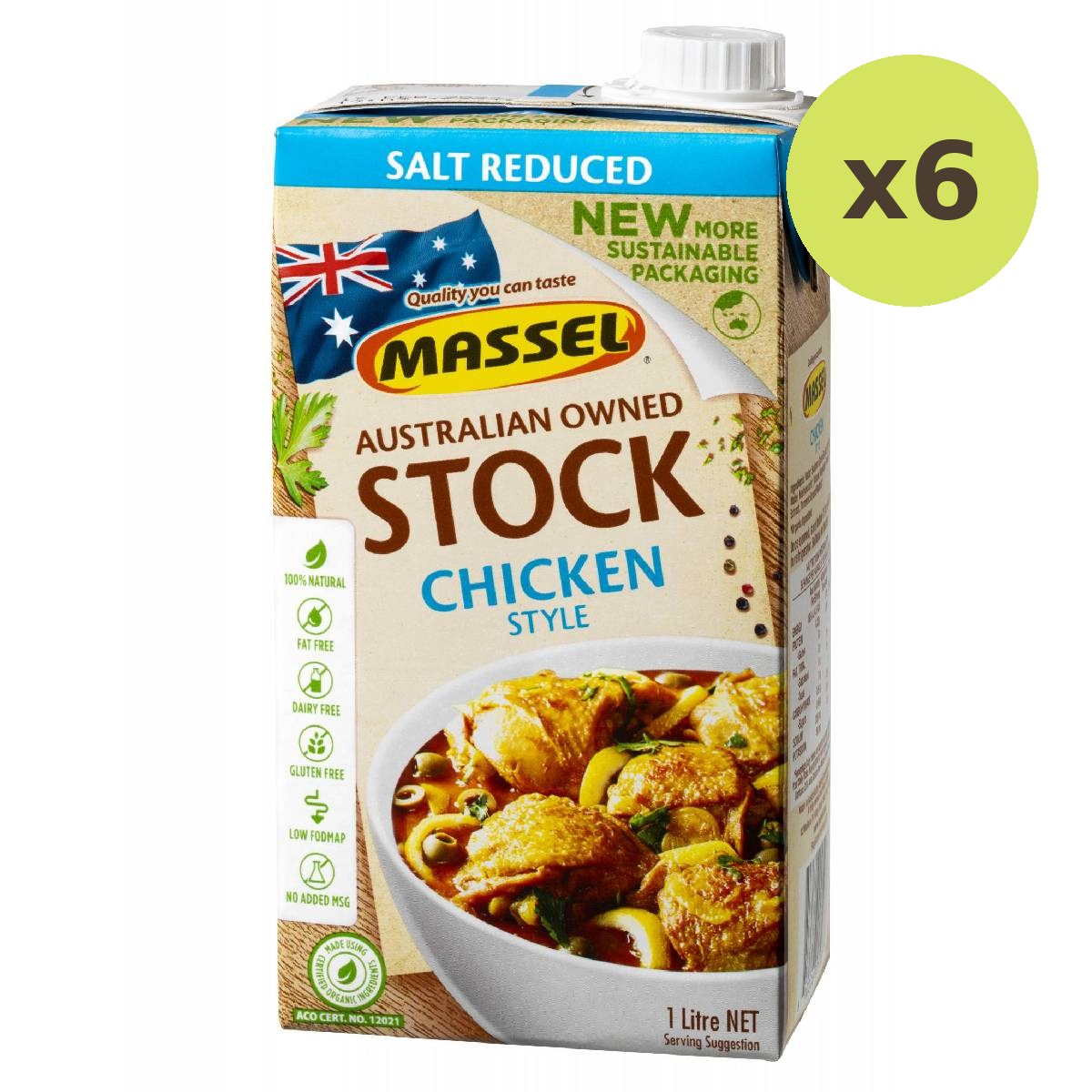 Massel Organic Liquid Stock Chicken Style - image 2