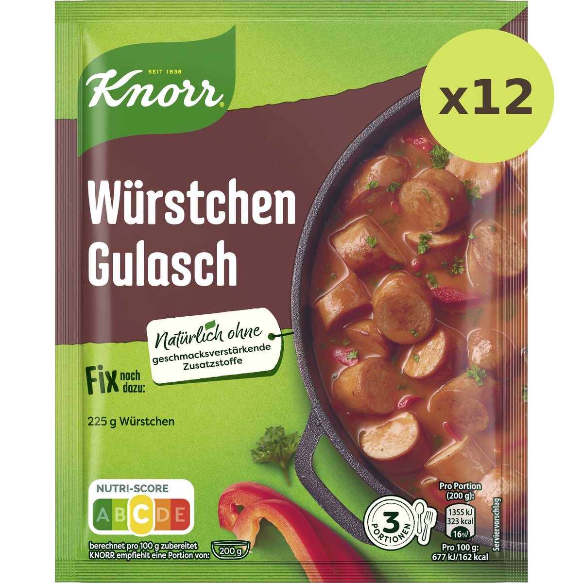 Knorr Fix Wurstchen Gulasch Sauce - image 4