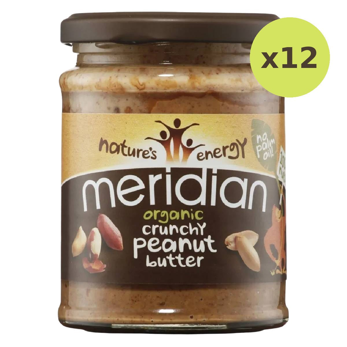 Meridian Organic Crunchy Peanut Butter - image 3
