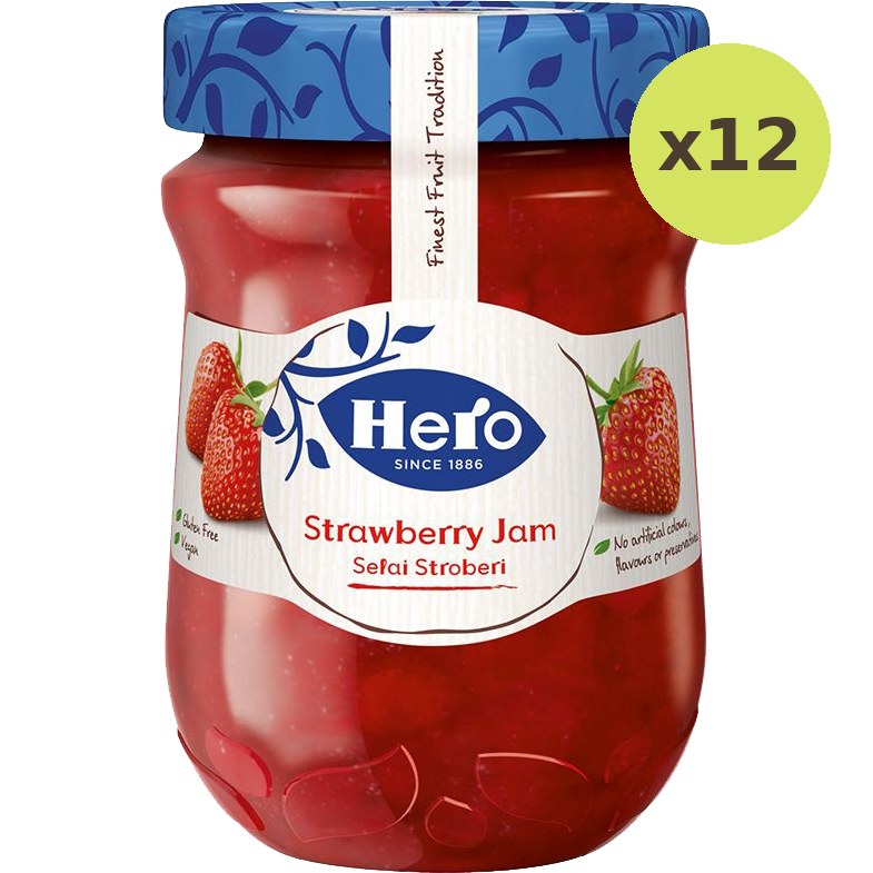 Hero Strawberry 340g - image 3