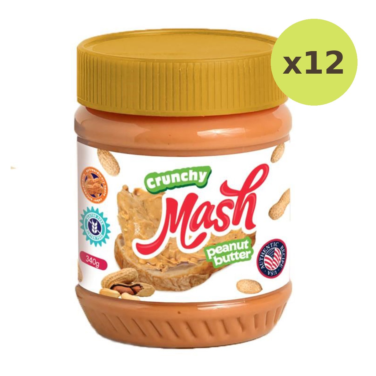 Mash Peanut Butter Crunchy - image 3
