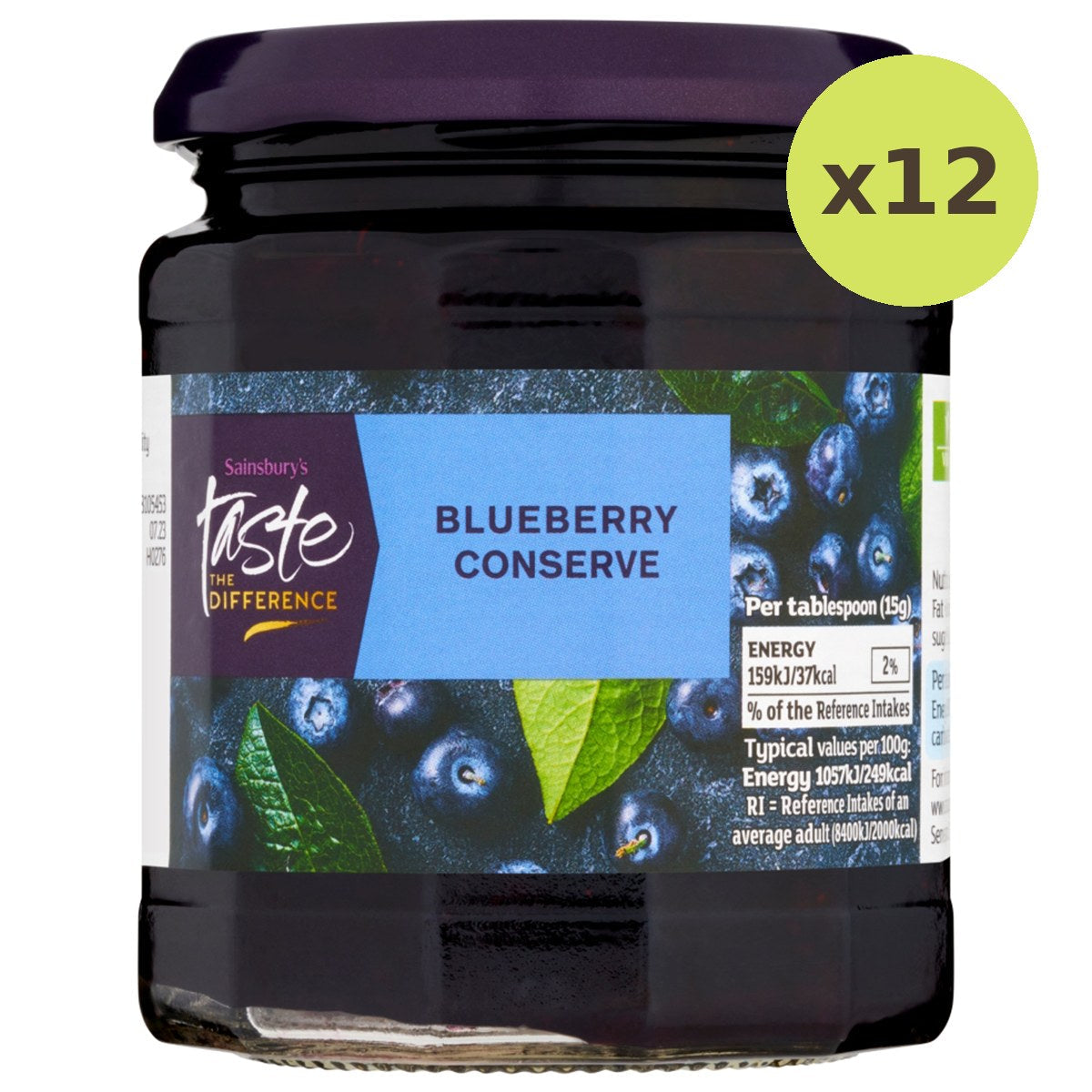 Sainsbury's Taste The Difference Blueberry Conserve - image 6