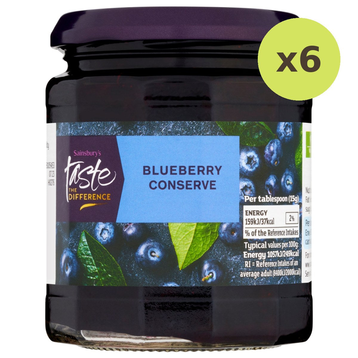 Sainsbury's Taste The Difference Blueberry Conserve - image 5