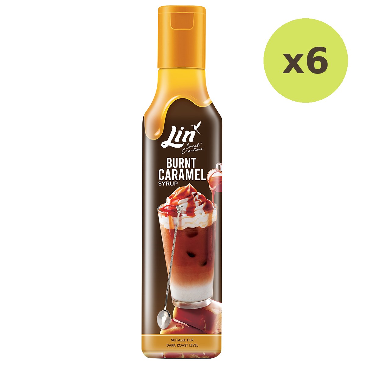 Lin Burnt Caramel Syrup - image 2