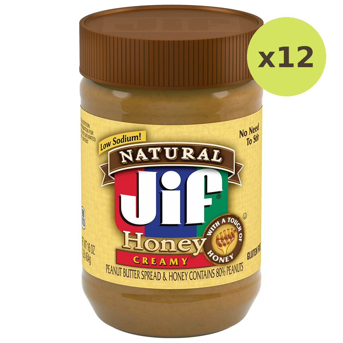 Jif Natural Creamy Peanut Butter Honey - image 6