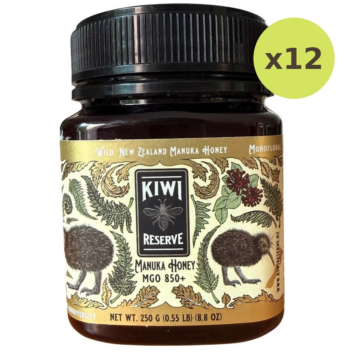 Kiwi Reserve NZ Monofloral Manuka Honey MGO 850+ - image 6