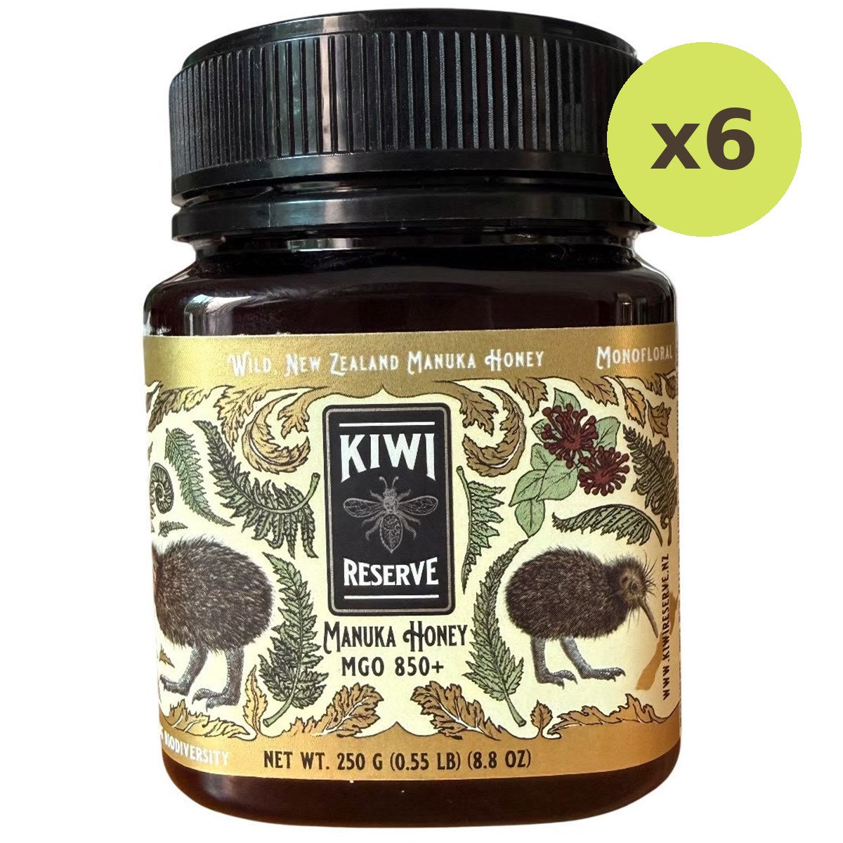 Kiwi Reserve NZ Monofloral Manuka Honey MGO 850+ - image 5