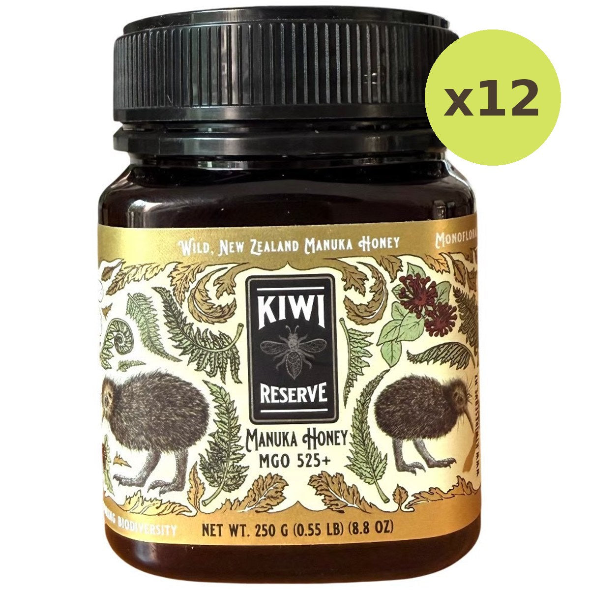 Kiwi Reserve NZ Monofloral Manuka Honey MGO 525+ - image 6