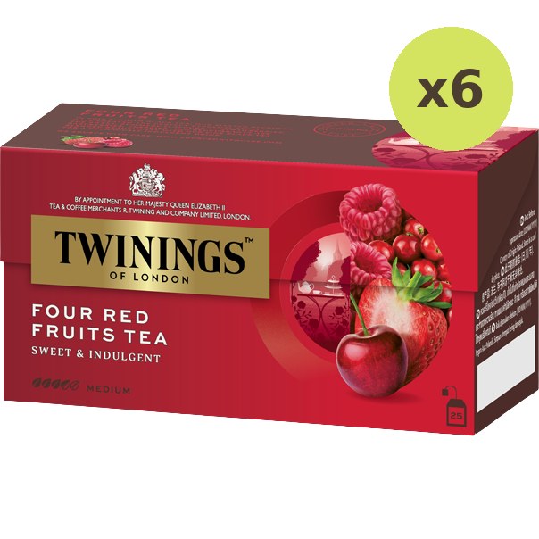 Twinings Four Red Fruit Tea - image 2
