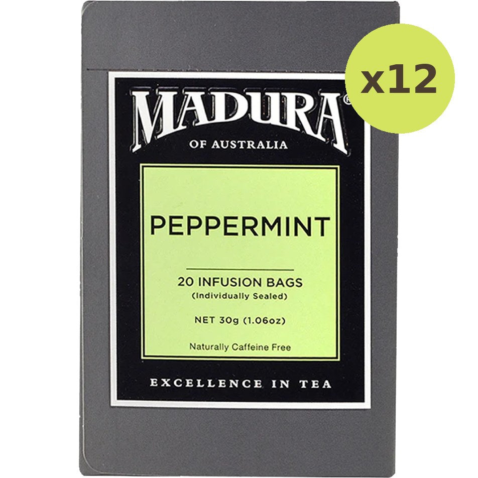 Madura Peppermint Tea Bags Caffeine Free - image 3