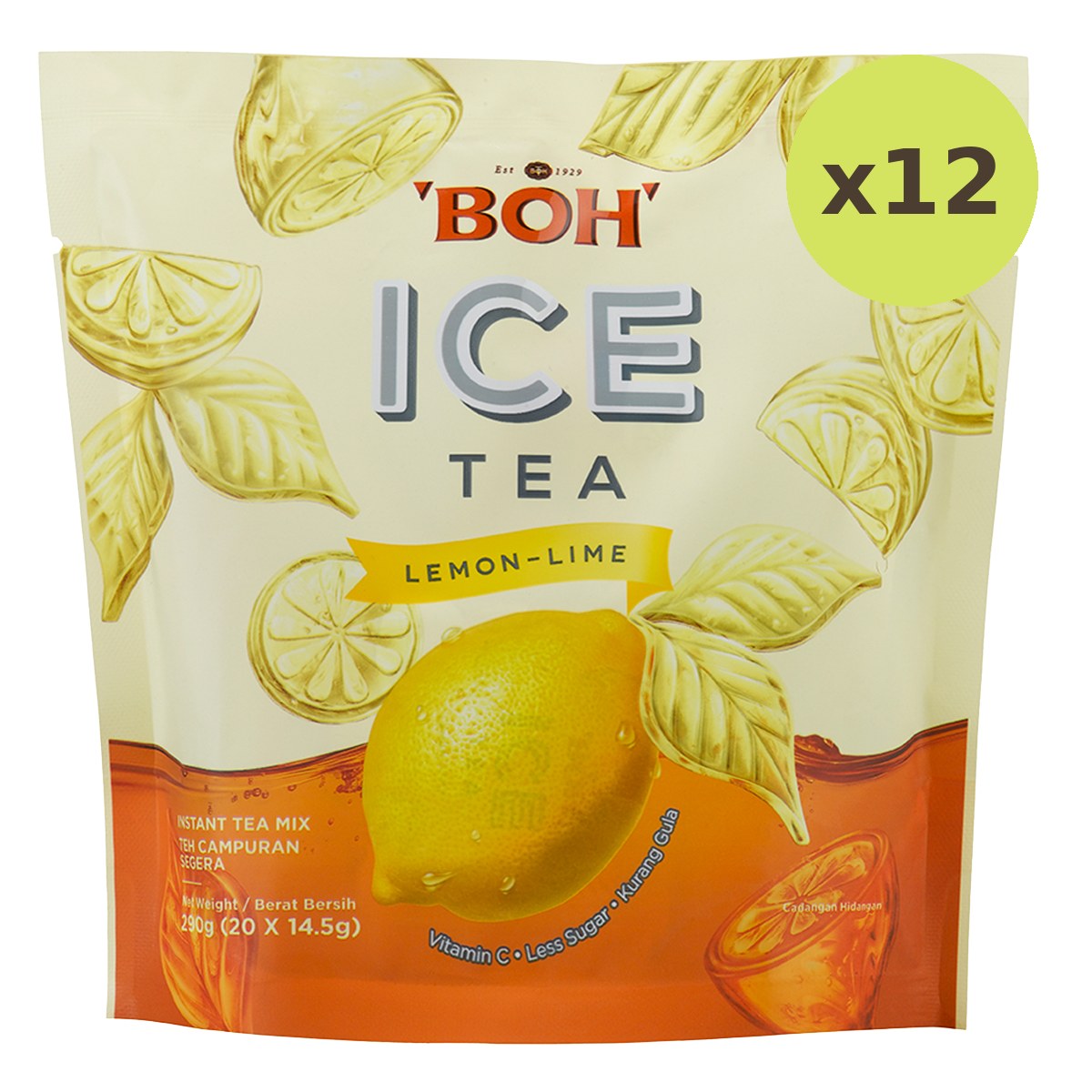 Boh Ice Tea Lemon-Lime - image 3