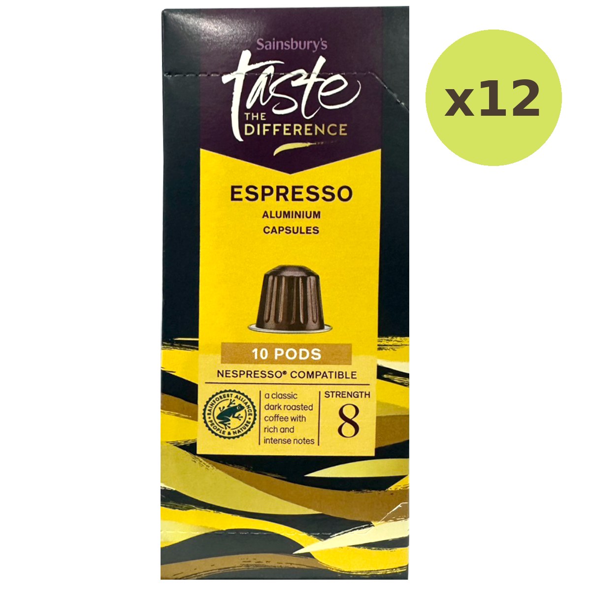 Sainsbury's Taste The Difference, Espresso Pods (10pods) - image 4