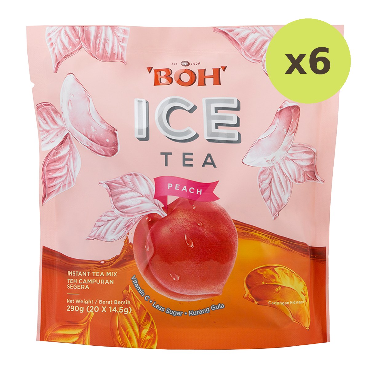 Boh Ice Tea Peach - image 2