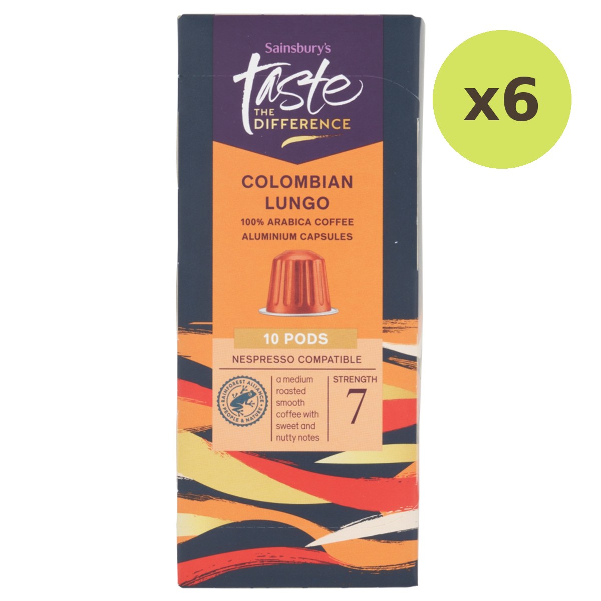 Sainsbury's Colombian Lungo Coffee Pods - image 5