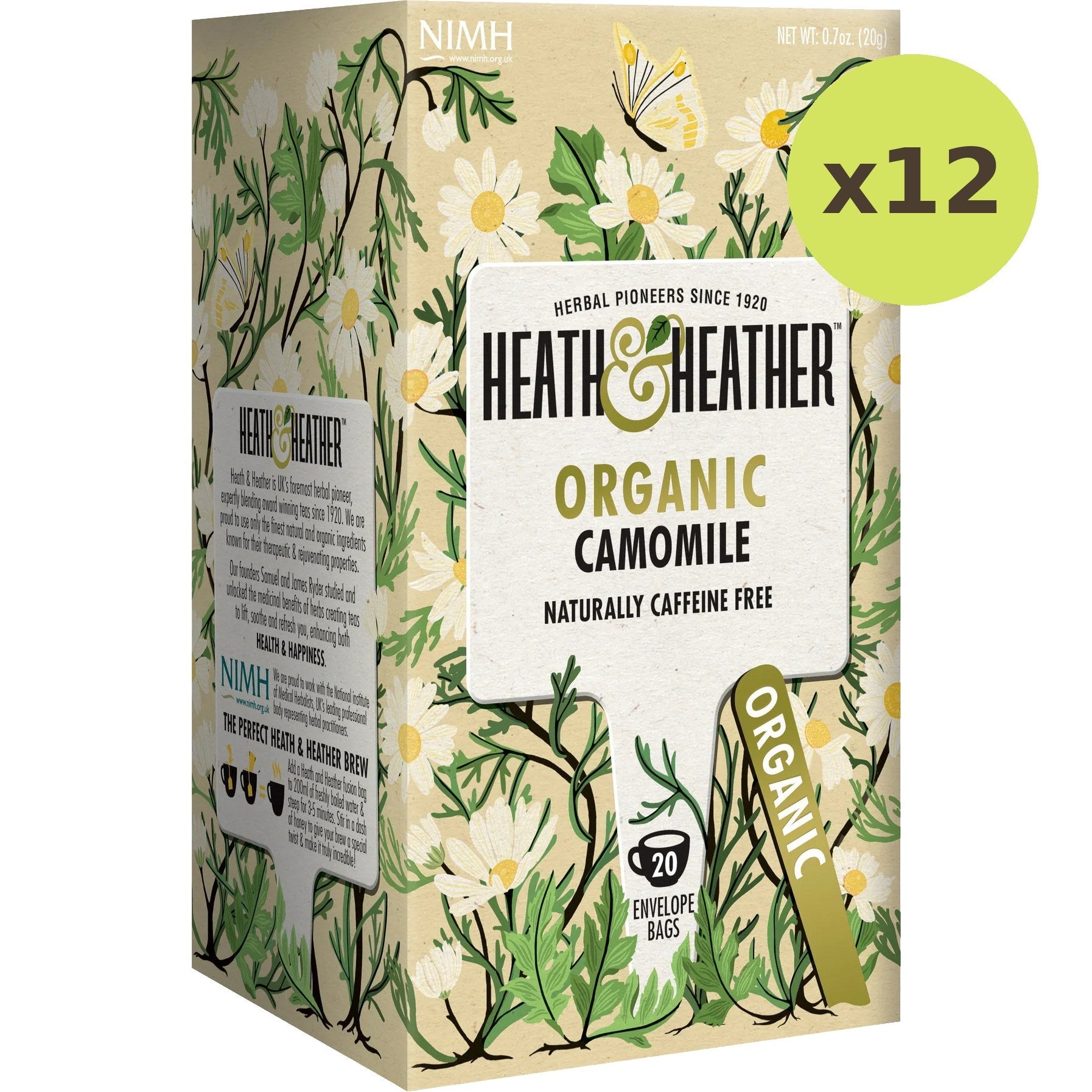 Heath And Heather Org Camomile Tea - image 3