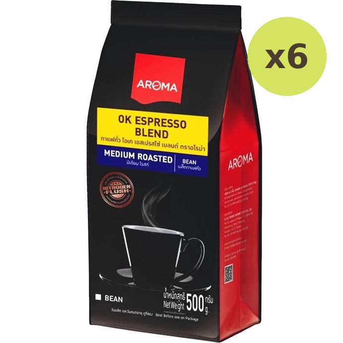 Aroma Ok Espresso Blend Medium Roasted - image 2