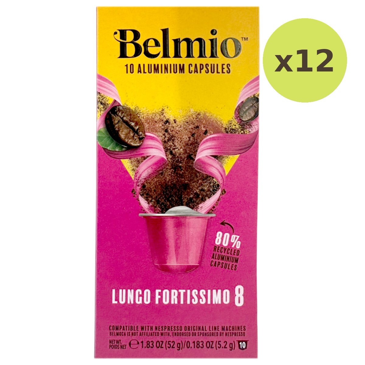 Belmio Lungo Fortissimo (10 Capsules) - image 4