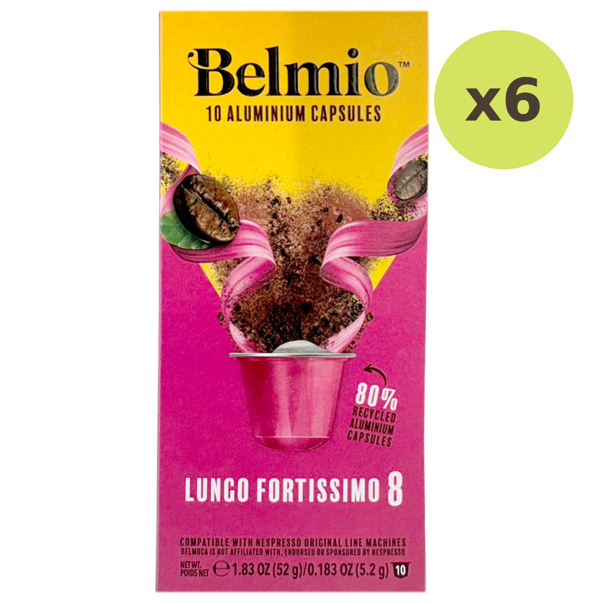 Belmio Lungo Fortissimo (10 Capsules) - image 3