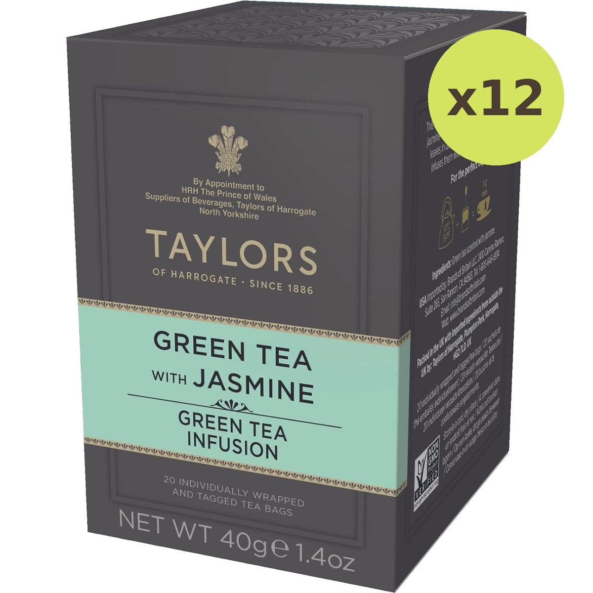 Taylors Of Harrogate Green Tea With Jasmine - image 5