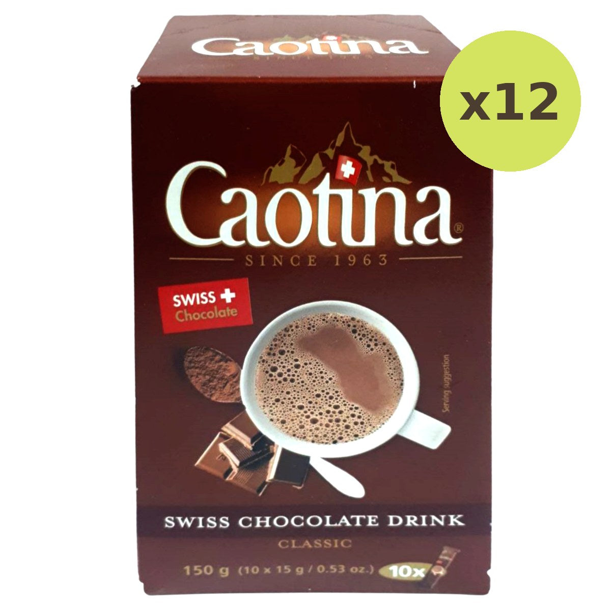 Caotina Swiss Chocolate Drink Powder - image 3