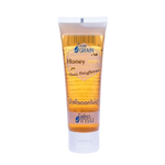 Jar of Pure Grain Thai Polyforal Honey, natural golden honey in a clear glass container, ideal for grocery use.