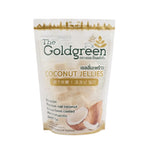 Goldgreen Coconut Jelly Jellies in a 200g package, a tropical snack confectionery with chewy coconut-flavored jelly pieces.