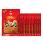 OK Shake Powder Tom Yum flavor 200g jar, dry grocery product with vibrant packaging, ideal for adding Thai flavor to dishes
