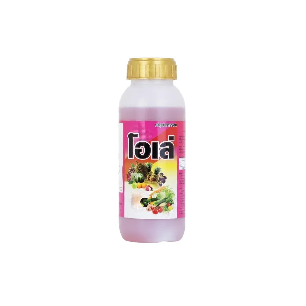 Bottle of B-Smile Ole Liquid Fertilizer for nourishing leaves of indoor and outdoor plants, ideal for healthy plant growth.