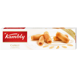 Kambly Coprice confectionery snacks in a colorful package, featuring assorted cookie and biscuit varieties.