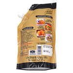 Pure Foods Truffle Flavored Sauce 370g in a glass jar, showcasing the dark, rich truffle sauce with a label displaying product details.