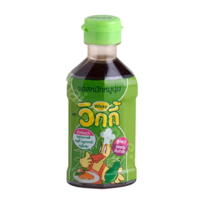 Tutiya Picante Soft Pork Marinade Formula 1 Original in 210g dry grocery package, featuring spicy seasoning for pork.