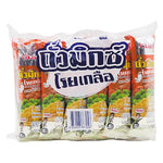 Kohkae Mixed Nut Salt snack pack, 20g x12, dry grocery snack with salted mixed nuts in a clear package